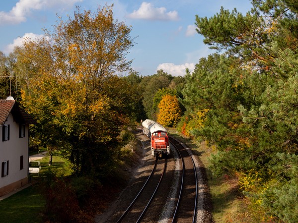 Übergabe von Schwandorf nach Burglengenfeld zum Zementwerk
